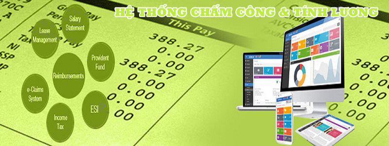 Hệ thống chấm công tính lương
